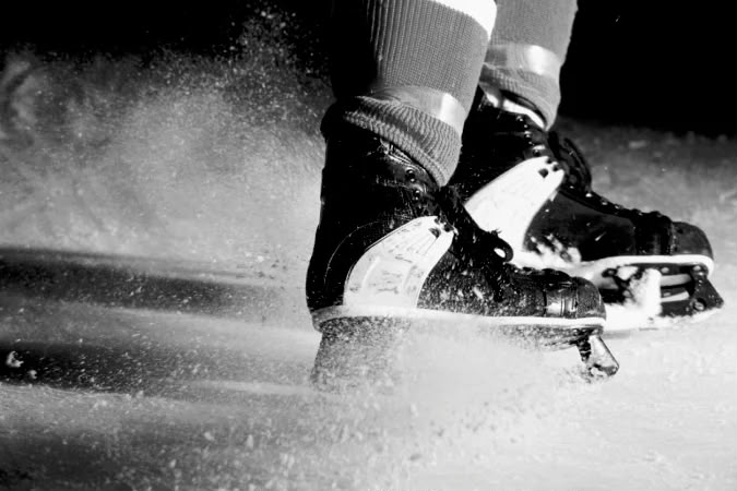 Aiguisage de patin